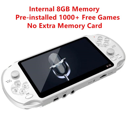 5.1" Handheld Game Console 8GB 1000 Games