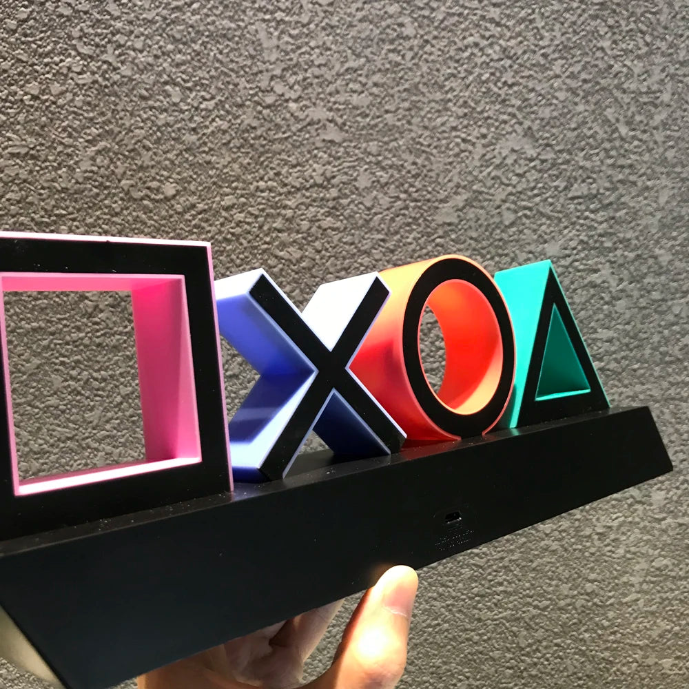 PS4 Voice Control RGB Game Icon Light