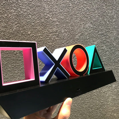 PS4 Voice Control RGB Game Icon Light