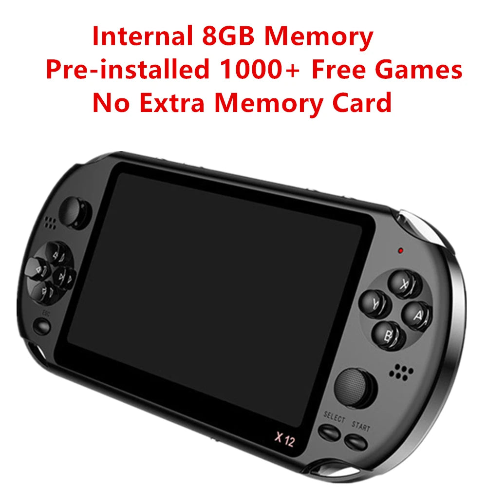 5.1" Handheld Game Console 8GB 1000 Games