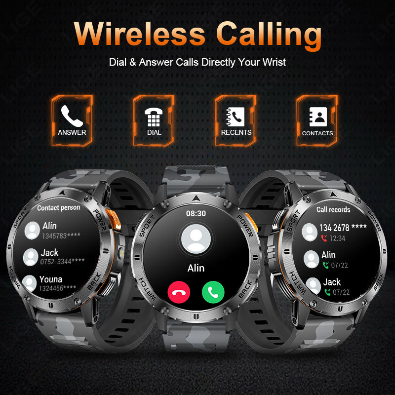 Smart Watch Bluetooth Call Long Range Sports