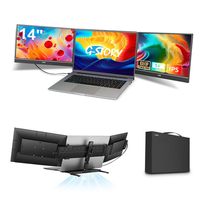 G-STORY 23.4-inch HD Dual Screen Monitor
