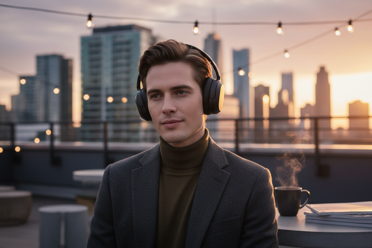 Elite Pro Headphones - Lifestyle
